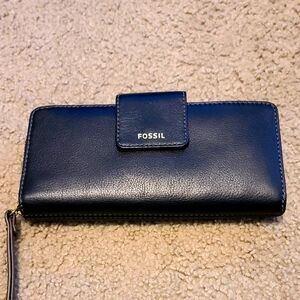 Fossil Black Leather Wallet